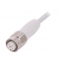 AB-C4-5,0TPE-M12FS-HD; Connection lead; M12; PIN: 4; straight; 5m; plug; 250VAC; 4A; 250VDC; LAPP KABEL