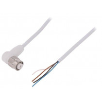 AB-C4-5,0TPE-M12FA-HD; Connection lead; M12; PIN: 4; angled; 5m; plug; 250VAC; 4A; -25÷105°C; LAPP KABEL