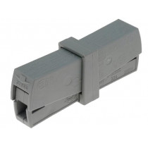 224-201; Installation quick splice; spring clamp; 0.5÷2.5mm2; 400V; 24A; WAGO