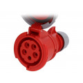 2252-6; Connector: AC supply 3-phase; socket; female; 32A; 400VAC; IP67; PCE 2252-6; Connector: AC supply 3-phase; socket; female; 32A; 400VAC; IP67; PCE