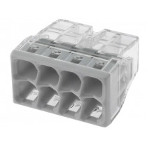 2273-208; Installation quick splice; 2273; spring clamp; 0.5÷2.5mm2; 450V; WAGO