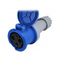 2331-6; Connector: AC supply; socket; female; 63A; 230VAC; IEC 60309; IP44; PCE 2331-6; Connector: AC supply; socket; female; 63A; 230VAC; IEC 60309; IP44; PCE