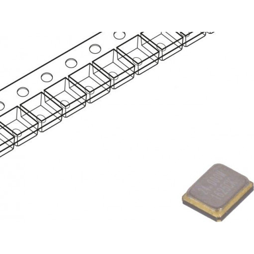 LFXTAL069493CUTT; Resonator: quartz; 24MHz; ±15ppm; 10pF; SMD; 2x1.6x0.5mm; IQD FREQUENCY PRODUCTS