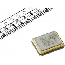 ; Resonator: quartz; 24MHz; ±30ppm; 20pF; SMD; 3.2x2.5x0.7mm; YIC ; Resonator: quartz; 24MHz; ±30ppm; 20pF; SMD; 3.2x2.5x0.7mm; YIC