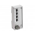 24020040000; Industrial module: switch Ethernet; unmanaged; 9÷60VDC; RJ45; HARTING