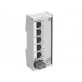 24020050000; Industrial module: switch Ethernet; unmanaged; 9÷60VDC; RJ45; HARTING