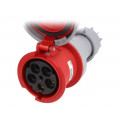 245-6; Connector: AC supply 3-phase; socket; female; 125A; 400VAC; PIN: 5; PCE 245-6; Connector: AC supply 3-phase; socket; female; 125A; 400VAC; PIN: 5; PCE