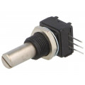 249FGJS0XB25502KA; Potentiometer: shaft; 5kΩ; 1W; ±10%; 6.35mm; THT; Shaft: smooth; VISHAY 249FGJS0XB25502KA; Potentiometer: shaft; 5kΩ; 1W; ±10%; 6.35mm; THT; Shaft: smooth; VISHAY