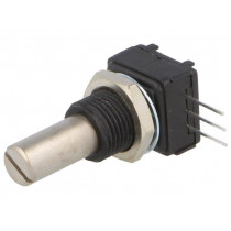 249FGJS0XB25502KA; Potentiometer: shaft; 5kΩ; 1W; ±10%; 6.35mm; THT; Shaft: smooth; VISHAY 249FGJS0XB25502KA; Potentiometer: shaft; 5kΩ; 1W; ±10%; 6.35mm; THT; Shaft: smooth; VISHAY