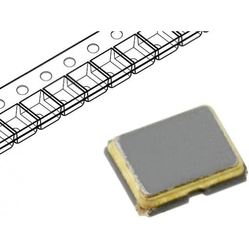 ; Resonator: quartz; 25MHz; ±30ppm; 20pF; SMD; 2.6x2.1x0.65mm; YIC