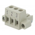 25.323.0353.0; Pluggable terminal block; 5.08mm; ways: 3; straight; plug; female; WIELAND