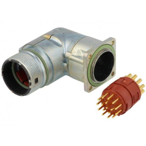EPIC KIT M23 A3 N 17E SLM; Connector: M23; socket; PIN: 17; male; soldering; angled 90°; 7A; LAPP KABEL