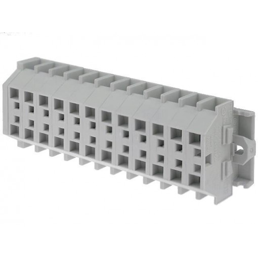 262-142; Terminal block; ways: 12; 0.5÷4mm2; spring clamp; 550V; 23A; WAGO 262-142; Terminal block; ways: 12; 0.5÷4mm2; spring clamp; 550V; 23A; WAGO