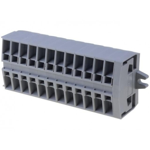 264-112; Terminal block; ways: 12; 0.08÷2.5mm2; 800V; 24A; Colour: grey; WAGO