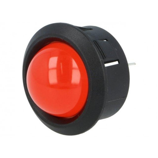 2686.1021; Indicator: LED; prominent; Cutout: Ø25.65mm; for PCB; plastic; MENTOR