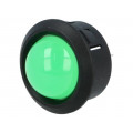 2686.1081; Indicator: LED; prominent; Cutout: Ø25.65mm; for PCB; plastic; MENTOR