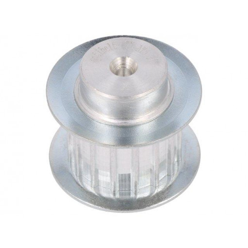 27 AT5   16-200ZA; Belt pulley; AT5; W: 16mm; whell width: 27mm; Ø: 24.2mm; aluminium; OPTIBELT