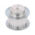 27 T5      19-200ZA; Belt pulley; T5; W: 16mm; whell width: 27mm; Ø: 29.4mm; aluminium; OPTIBELT 27 T5      19-200ZA; Belt pulley; T5; W: 16mm; whell width: 27mm; Ø: 29.4mm; aluminium; OPTIBELT