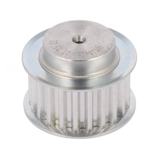 27 T5      22-200ZA; Belt pulley; T5; W: 16mm; whell width: 27mm; Ø: 34.25mm; aluminium; OPTIBELT