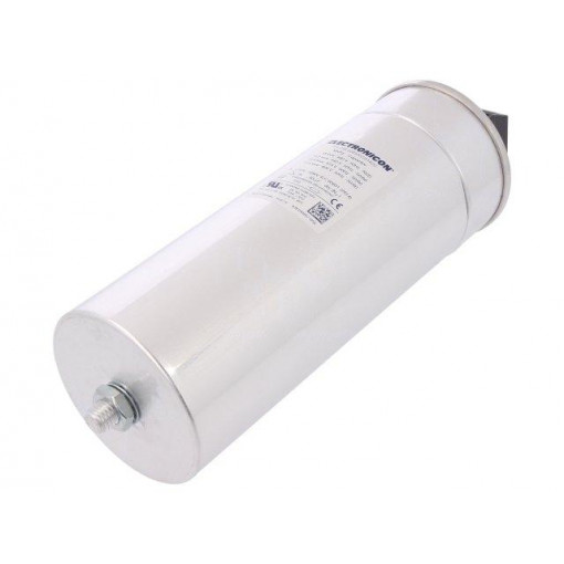 275.256-508300/221K02; Capacitor: polypropylene; three phase; 18kVAR; 480VAC; 33A; 83uF; ELECTRONICON 275.256-508300/221K02; Capacitor: polypropylene; three phase; 18kVAR; 480VAC; 33A; 83uF; ELECTRONICON