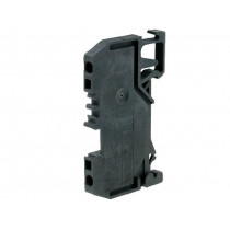 279-905; Splice terminal: rail; 0.08÷1.5mm2; ways: 1; terminals: 2; black; WAGO 279-905; Splice terminal: rail; 0.08÷1.5mm2; ways: 1; terminals: 2; black; WAGO