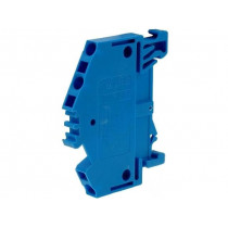 280-651; Splice terminal: rail; 0.08÷2.5mm2; ways: 1; terminals: 3; blue; WAGO