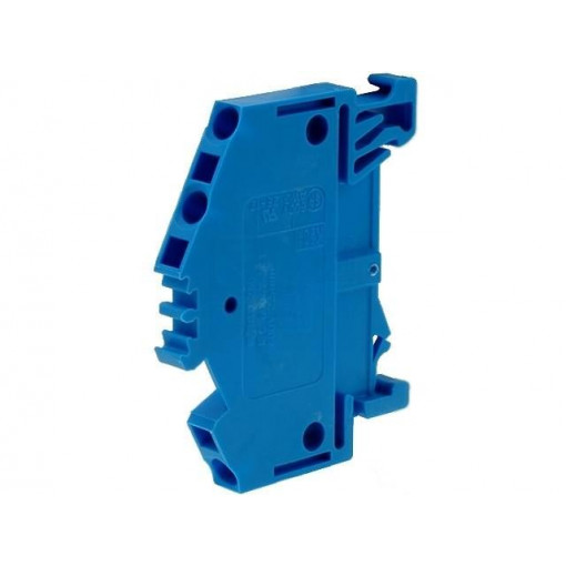 280-651; Splice terminal: rail; 0.08÷2.5mm2; ways: 1; terminals: 3; blue; WAGO