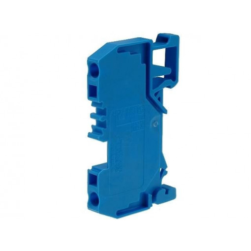 280-904; Splice terminal: rail; 0.08÷2.5mm2; ways: 1; terminals: 2; blue; WAGO
