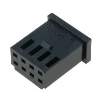 280365; Plug; wire-board; female; AMPMODU MOD II; 2.54mm; PIN: 8; for cable; TE Connectivity