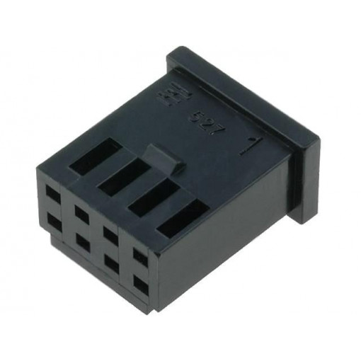 280365; Plug; wire-board; female; AMPMODU MOD II; 2.54mm; PIN: 8; for cable; TE Connectivity