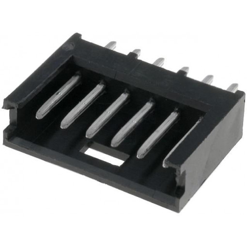 280372-1; Socket; wire-board; male; AMPMODU MOD II; 2.54mm; PIN: 6; THT; TE Connectivity