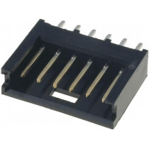 280372-2; Socket; wire-board; male; AMPMODU MOD II; 2.54mm; PIN: 6; THT; TE Connectivity