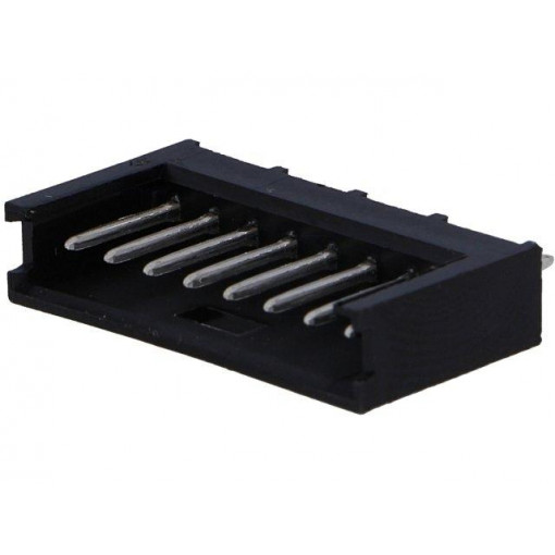 280373-1; Socket; wire-board; male; AMPMODU MOD II; 2.54mm; PIN: 8; THT; TE Connectivity