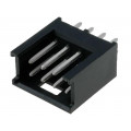 280384-1; Socket; wire-board; male; AMPMODU MOD II; 2.54mm; PIN: 8; THT; TE Connectivity