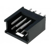 280384-1; Socket; wire-board; male; AMPMODU MOD II; 2.54mm; PIN: 8; THT; TE Connectivity