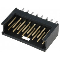 280385-2; Socket; wire-board; male; AMPMODU MOD II; 2.54mm; PIN: 16; THT; TE Connectivity