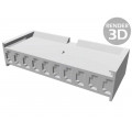 280594; Plug; wire-board; female; AMPMODU MOD I; 3.96mm; PIN: 10; for cable; TE Connectivity 280594; Plug; wire-board; female; AMPMODU MOD I; 3.96mm; PIN: 10; for cable; TE Connectivity