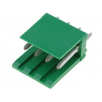 280610-1; Socket; wire-board; male; AMPMODU MOD I; 3.96mm; PIN: 4; THT; tinned; TE Connectivity