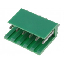 280611-1; Socket; wire-board; male; AMPMODU MOD I; 3.96mm; PIN: 6; THT; tinned; TE Connectivity