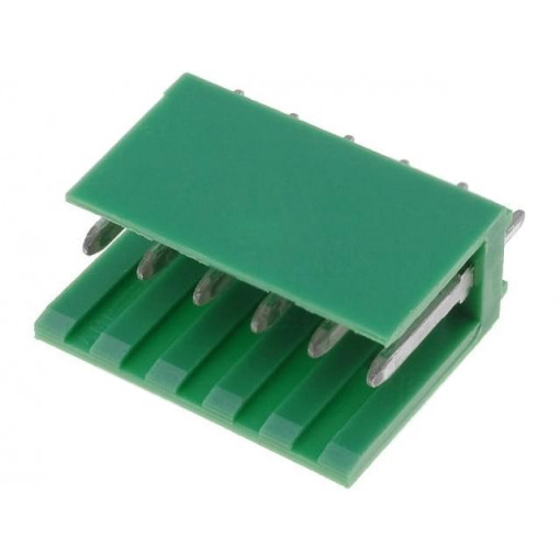 280611-1; Socket; wire-board; male; AMPMODU MOD I; 3.96mm; PIN: 6; THT; tinned; TE Connectivity