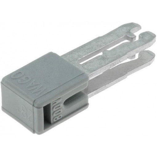 281-402; Comb bridge; Application: 281-6; grey; WAGO