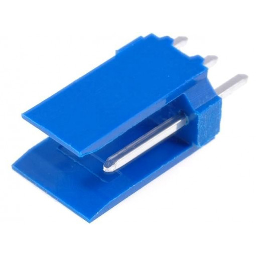 281695-3; Socket; wire-board; male; HE14; 2.54mm; PIN: 3; THT; 3A; tinned; TE Connectivity