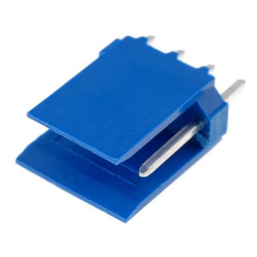 281695-4; Socket; wire-board; male; HE14; 2.54mm; PIN: 4; THT; 3A; tinned; TE Connectivity