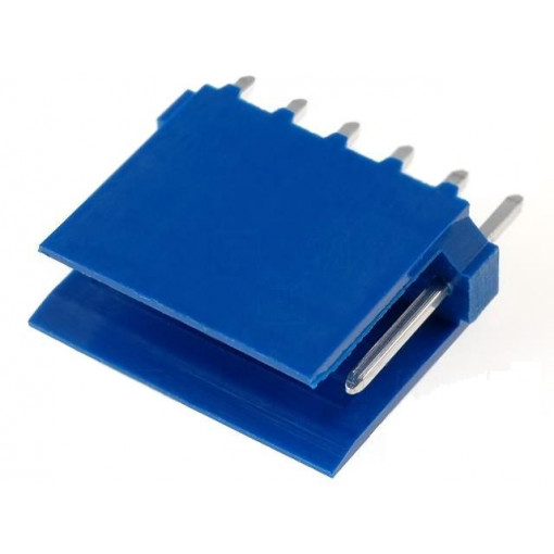 281695-6; Socket; wire-board; male; HE14; 2.54mm; PIN: 6; THT; 3A; tinned; TE Connectivity