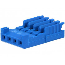 281786-4; Plug; wire-board; female; HE14; 2.54mm; PIN: 4; IDC; for cable; TE Connectivity