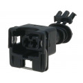 282762-1; Connector: automotive; JPT; plug; female; PIN: 2; for cable; black; TE Connectivity 282762-1; Connector: automotive; JPT; plug; female; PIN: 2; for cable; black; TE Connectivity