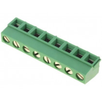 282836-8; PCB terminal block; angled 90°; 5mm; ways: 8; on PCBs; 0.03÷1.5mm2; TE Connectivity