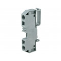 283-901; Splice terminal: rail; 0.2÷16mm2; ways: 1; terminals: 2; grey; 800V; WAGO