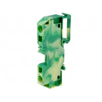 283-907; Splice terminal: rail; 0.2÷16mm2; ways: 1; terminals: 2; 800V; 76A; WAGO