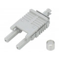 29145099; Connector: fiber optic; plug; HFBR-4516,duplex; for cable; LAPP KABEL